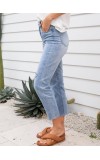 Blue Fashion 9-point Pants